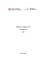 Birillik Azərbaycan Kitabiyyatı – 1987